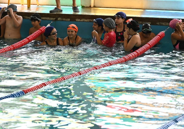 EL GOBIERNO LANZÓ EL PLAN PROVINCIAL DE NATACIÓN EN MERLO