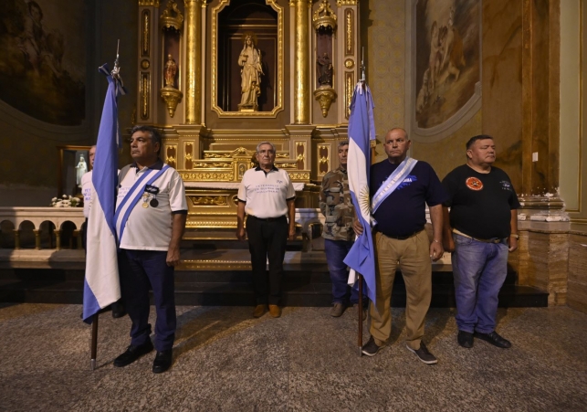 recordaron a veteranos y caidos de malvinas